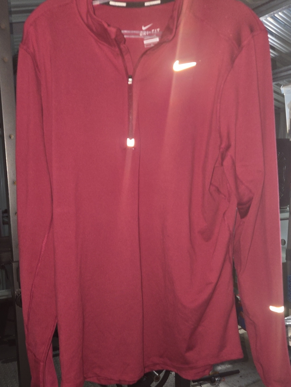 Nike Element Half-Zip Running Top Men's Red Medium